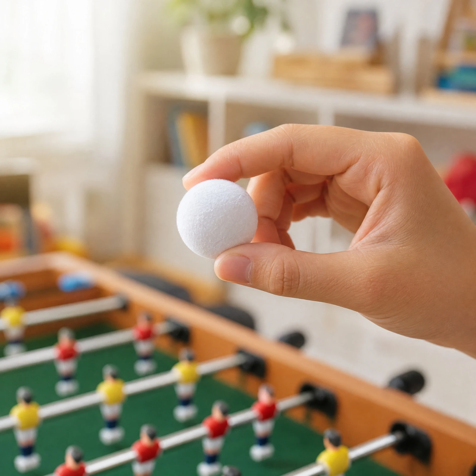 Fuzzy Tabletop Foosball Ball 36mm 36 Mm Foosball Ball Tabletop Soccer Balls Long-Lasting Foosballs with Engraved Texture