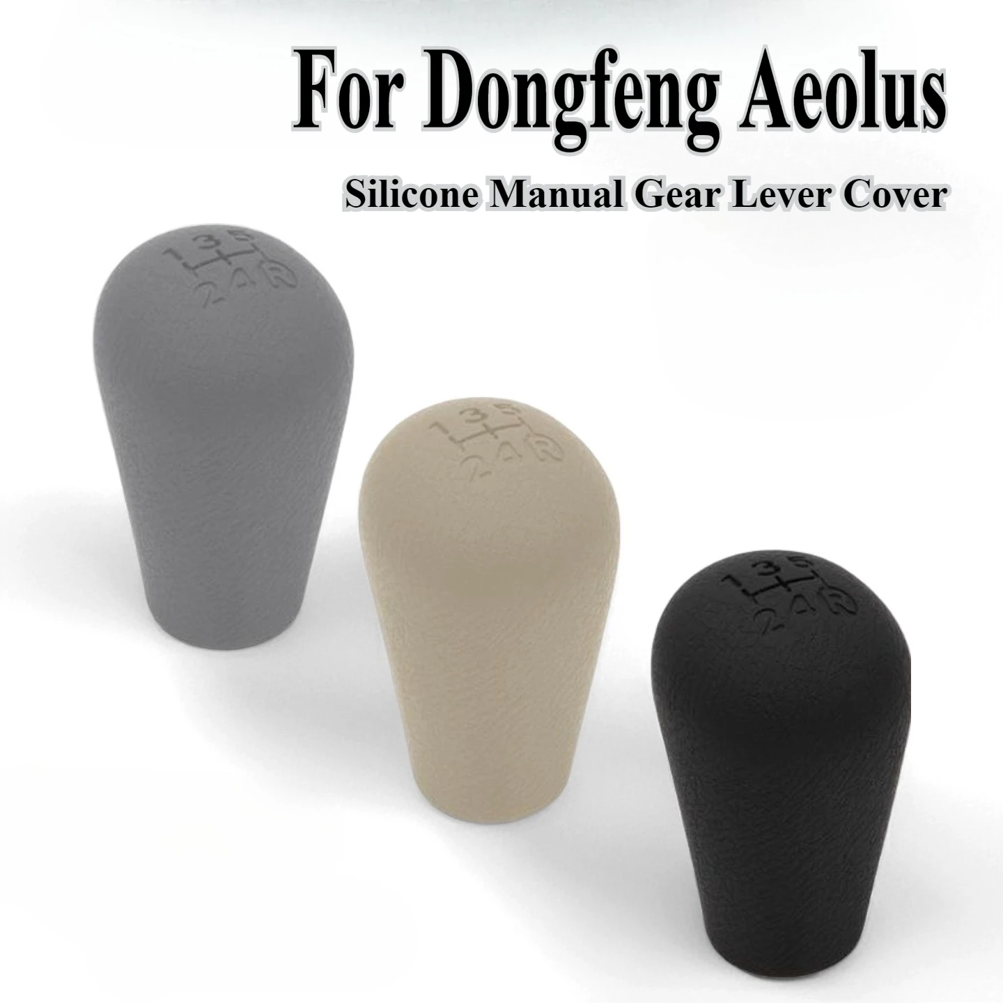 

For Dongfeng Aeolus H30 S30 A30 AX30 AX70 Manual Gear Lever Cover Silicone Shift Gears Gear Cover Car Interior Accessories