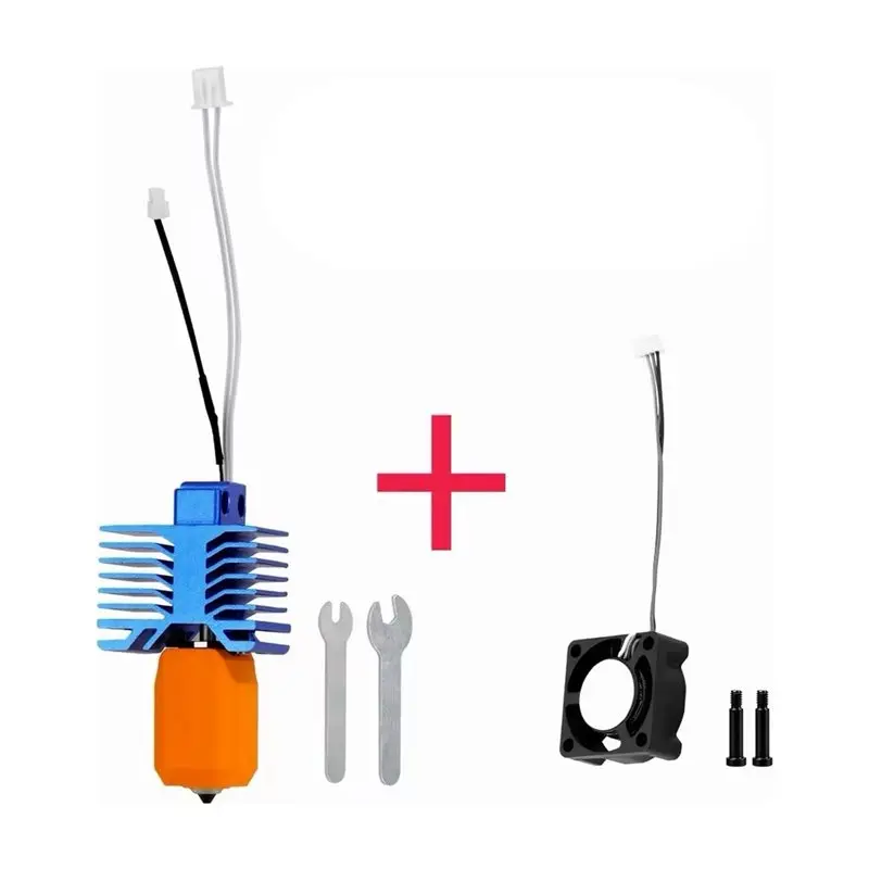 Superior-For Bambu Lab X1 Hotend Kit 0.4Mm With Fan
