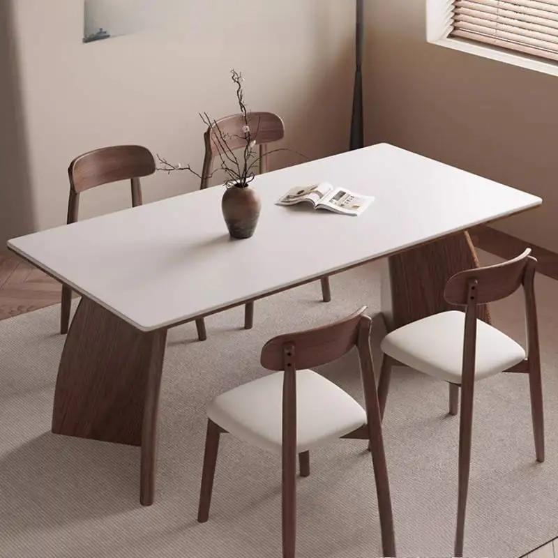 Style Items Dining Tables Chairs Space Decorations Expandable Modern Dining Tables Luxury Nordic Mesas Comedor Furniture Home