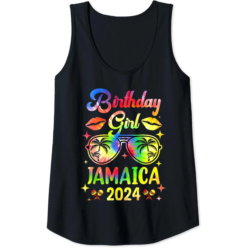 New Design Jamaica Flag Tank Top For Men Summer Sleeveless T-Shirt Cool 3d Print Jamaican Flags Graphic Vest Street Tees Top