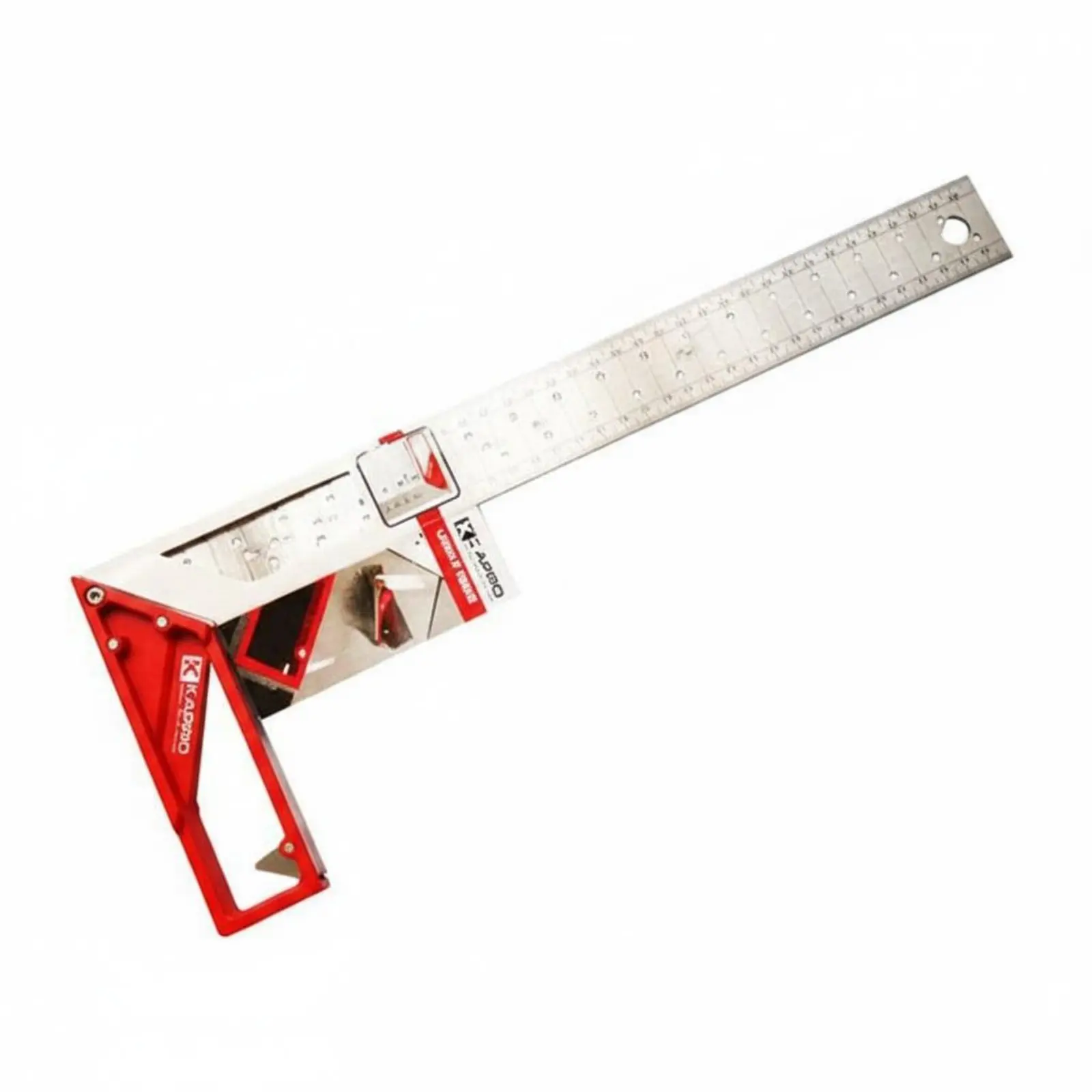 

Столярная разметочная линейка-угольник из нержавеющей стали с предустановленными углами 90 и 45 градусов, высокоточная