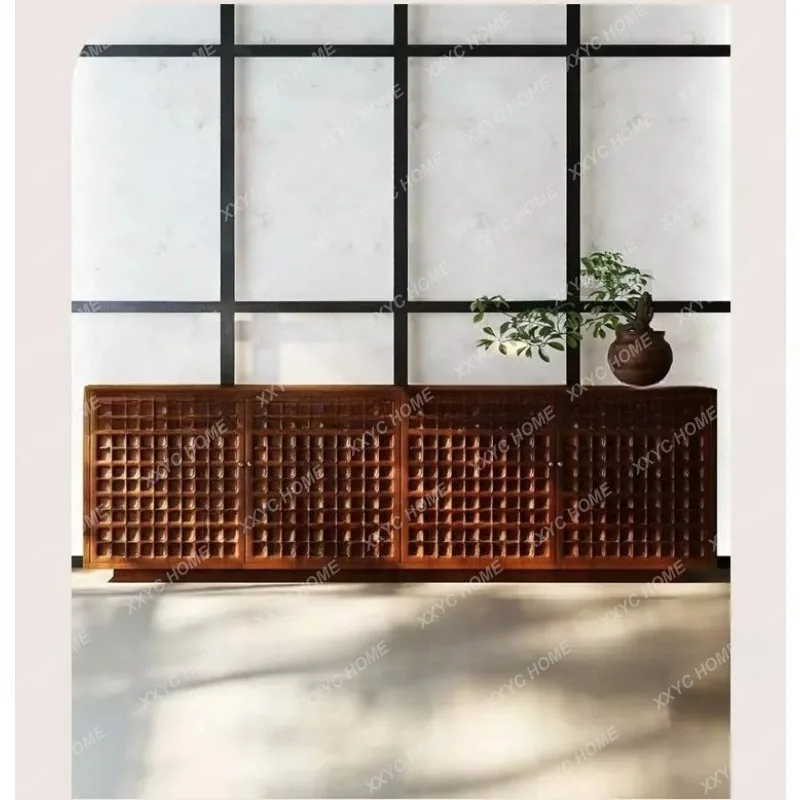 XX used creative sideboard with simple, modern wood tones can be customized