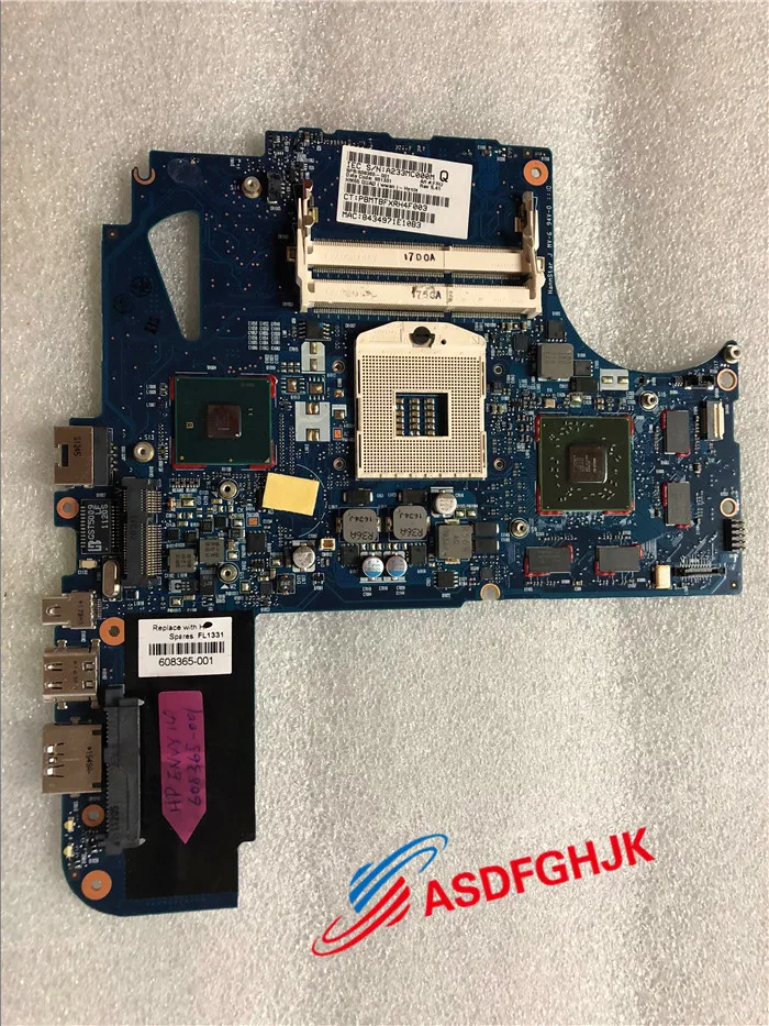 FOR Hp FOR Envy 14 608365-001 Laptop Motherboard  100% Perfect work