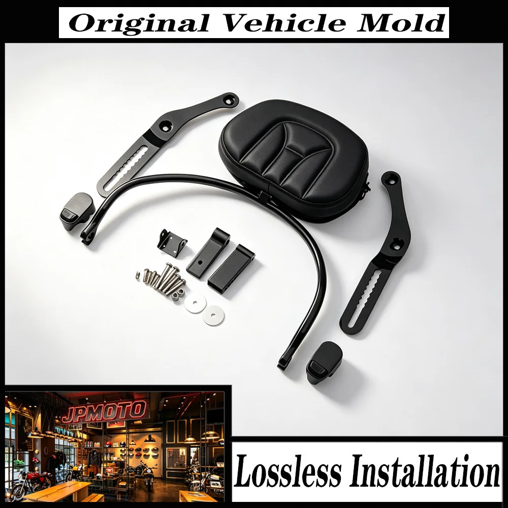 For Honda Goldwing Gold Wing GL1800 01-17 Motorcycle Passenger Rear Backrest Pad Luggage Storage Bag Accessories Kit Set Touring