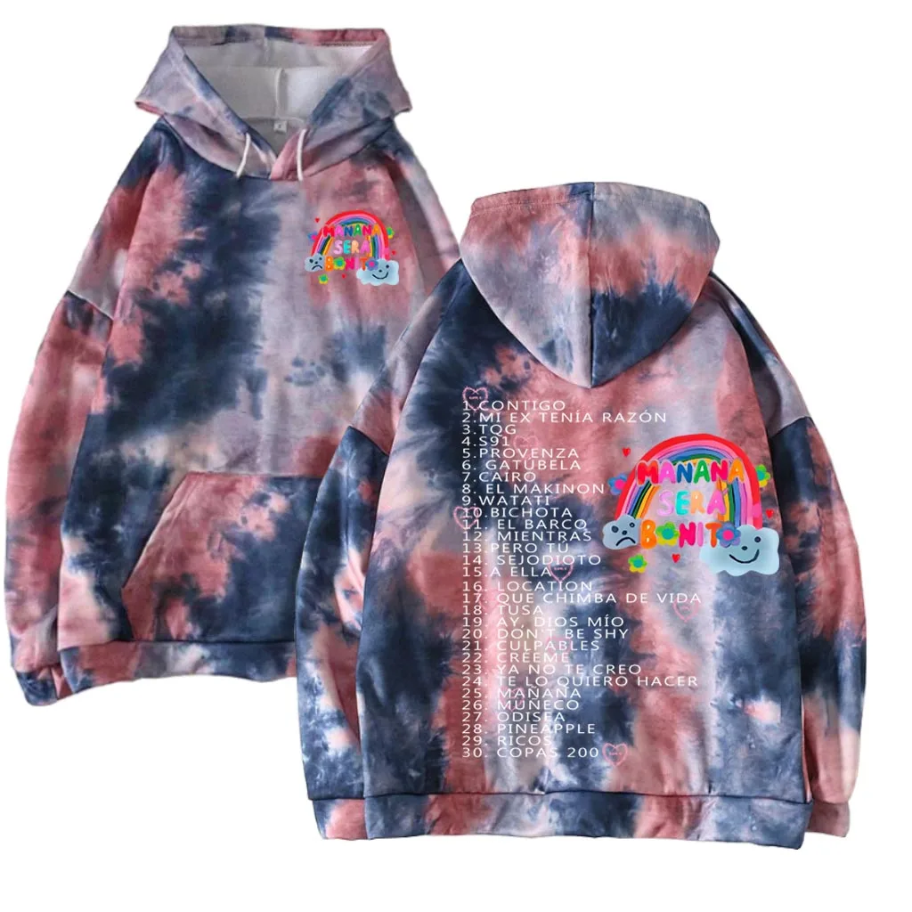 Karol G Manana Sera Bonito Tie Dye Hoodies Bichota Hoodie DropShipping