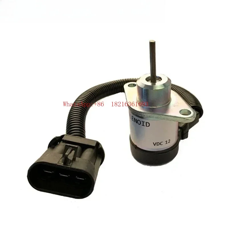 2026GOOD Fuel Solenoid 1J710-60011 7000769 1J71060010 For Loader A300 S250 S160 S185 S205 T180 Engine V2607