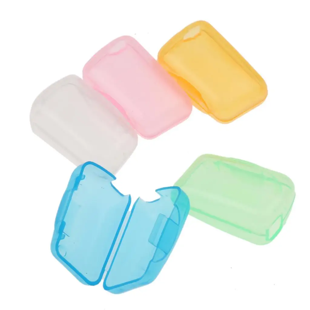 Toothbrush Head Cover Caps Plastic Travel Toothbrush Holder Easy Clean Protection for Hiking and Camping