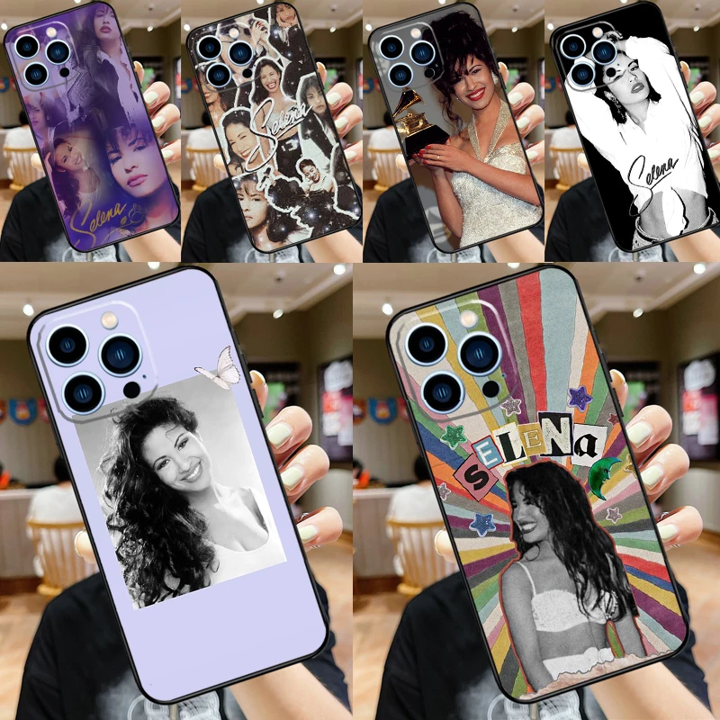 Selena Quintanilla Case For iPhone 16 15 14 13 12 11 Pro Max Mini 7 8 Plus X XS Max XR Full Protect Cover