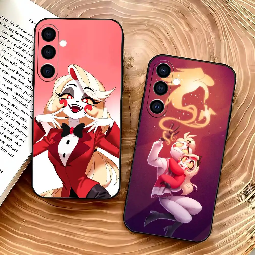 

H-Hazbin H-Hotel Charlie Morningstar Phone Case Silicone Soft For Samsung Galaxy A73,A72,A71,A70,A53,A52,A51