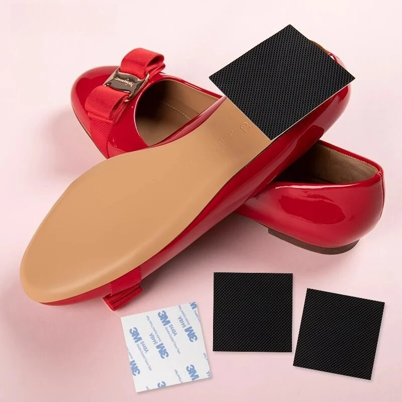 Anti Slip Shoe Sticker High Heels Leather Shoes Front Palm Wear Resistant Rubber Thickened Noise Reduction Sole Heel Sticker