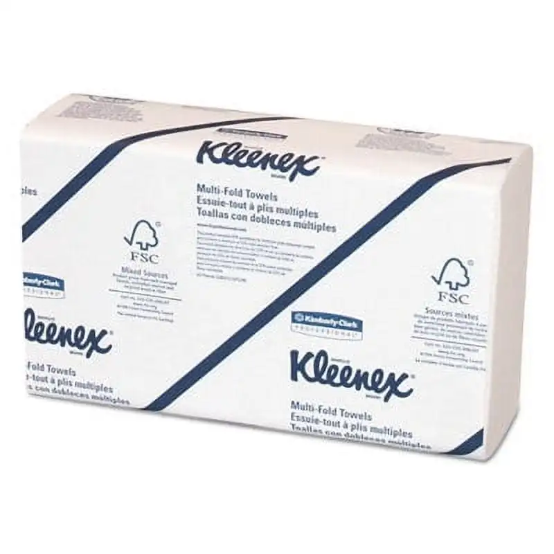

Multifold Paper Towels (02046), 1-Ply, 9.2 X 9.4 Sheets, White, (150 Sheets/Pack, 8 Packs/Case, 1,200 Sheets/Case)