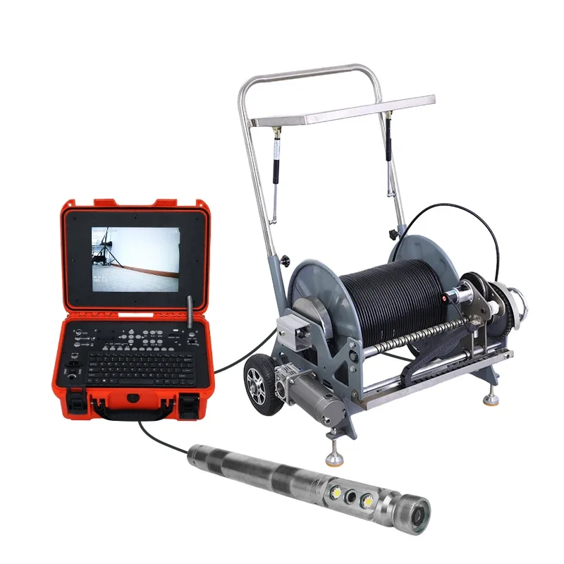 Furo Inspeção Camera, Dual Camera, 55mm