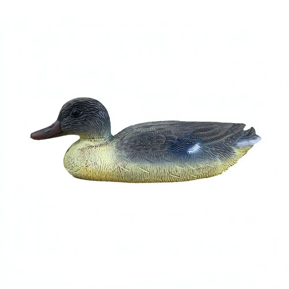 Realistic Mallard Duck Decoy Lifelike Floating Bird Statue For Outdoor Hunting Pond Garden Ornament Waterproof Pet Plastic