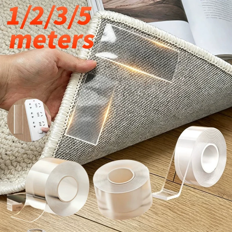 Nano Double-sided Adhesive High Viscosity No Trace Adhesive Washable Wall Fixing Nail Free Adhesive Substitute for Nail Adhesive
