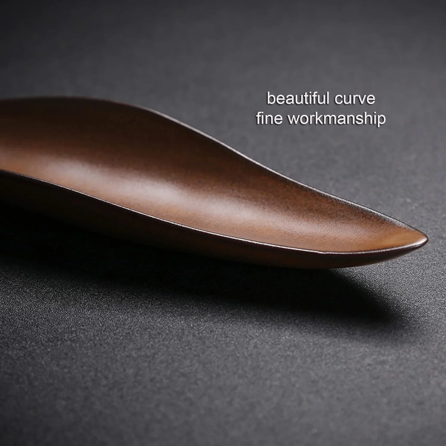 구멍이 있는 9인치 길이 스틱 홀더, 스파, 명상실, 요가, 사무실용 백자 트레이 애쉬 캐더