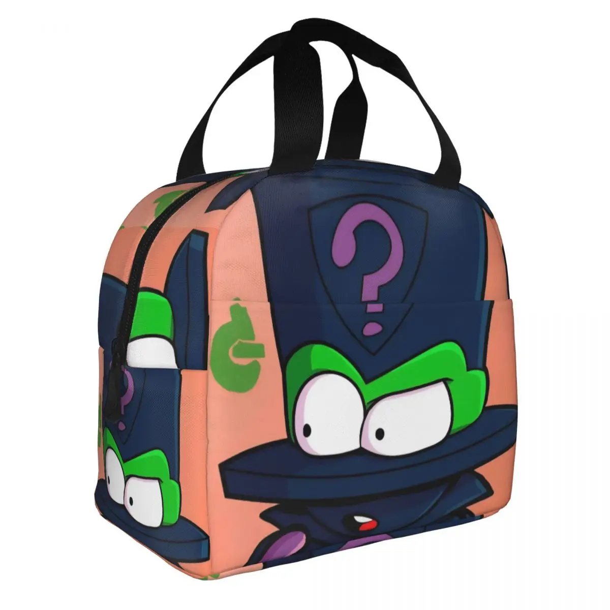 سوبر زينجز الاطفال معزول حقيبة الغداء قدرة عالية قابلة لإعادة الاستخدام حقيبة للحفاظ على البرودة حمل علب الاغذية كلية نزهة الغذاء حقائب اليد #2