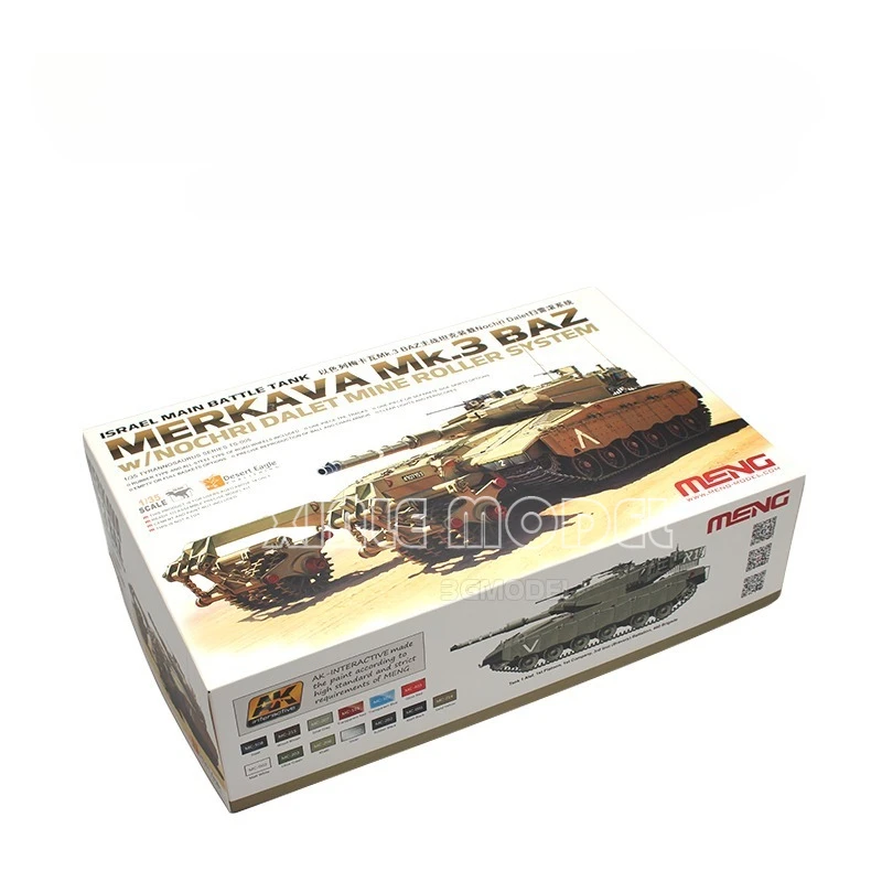 

Набор для сборки модели MENG 1/35 TS-005 Израильский основной боевой танк Merkava Mk.3 BAZ для военной игрушки, коллекция для хобби