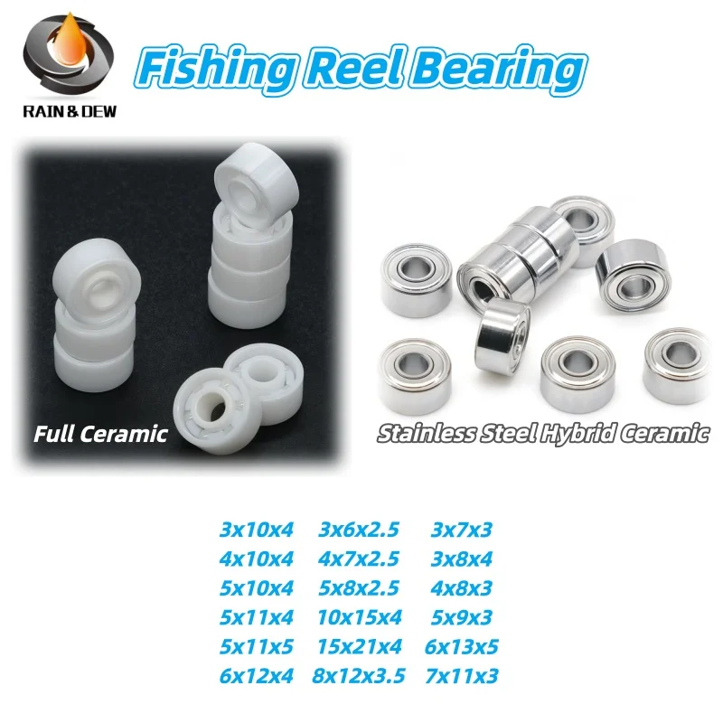 ตลับลูกปืนเซรามิกไฮบริด (1/5/1 - Spinning Reel บทวิจารณ์และราคา