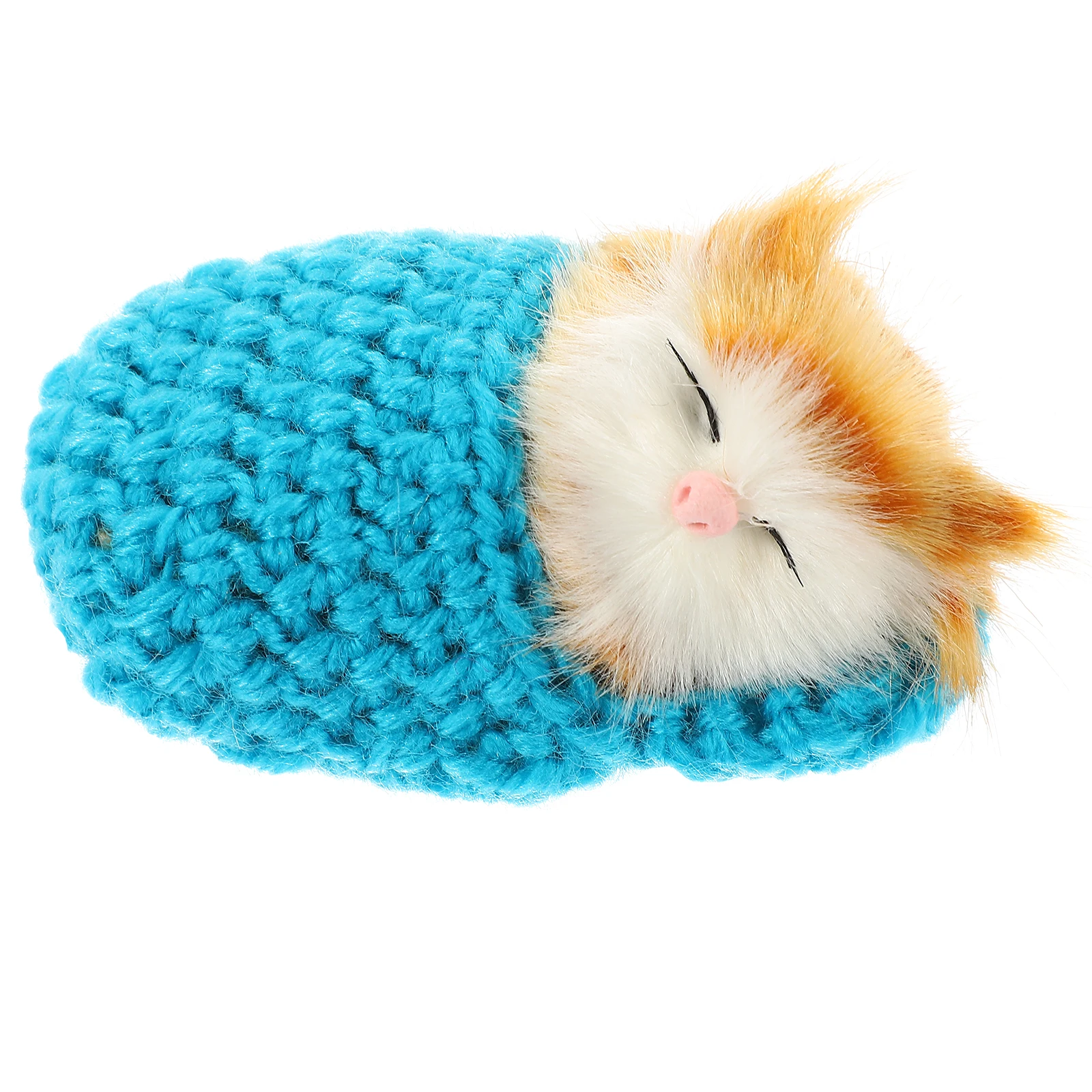 

Simulated Cat Slippers Baby Kitten Toy Meow Sound Decor Hand Playful Gifts Mini Kitten Shoe Teaching Tools Christmas Party