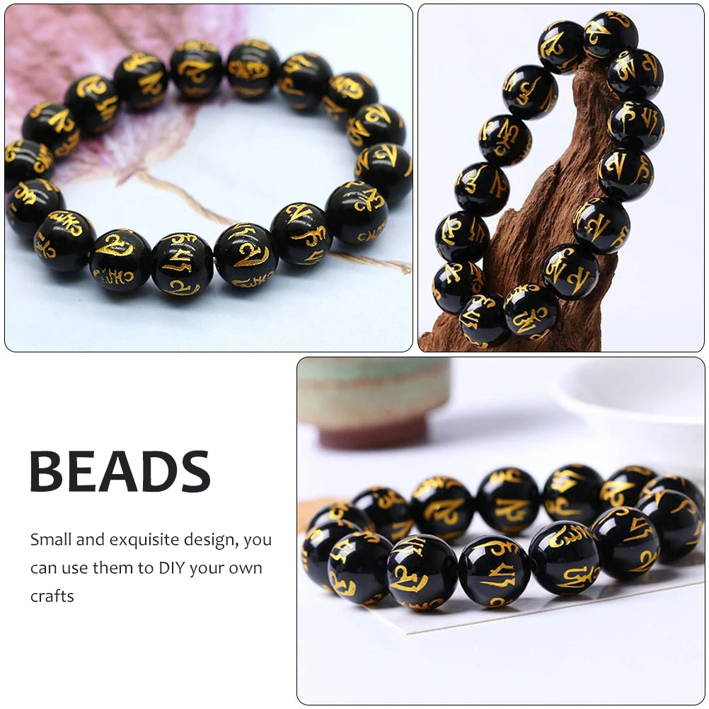 

100 Pcs Acrylic Beads for DIY Jewelry Spacer Necklace Bracelet Making Crafts Accessories Pendant Decorations