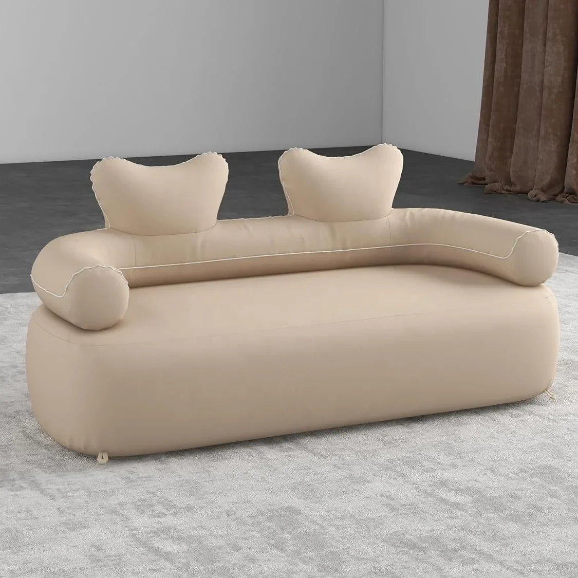 

High Quality Double Inflatable and Foldable Sofa Bed Direct Factory Supply Durable and Comfortable