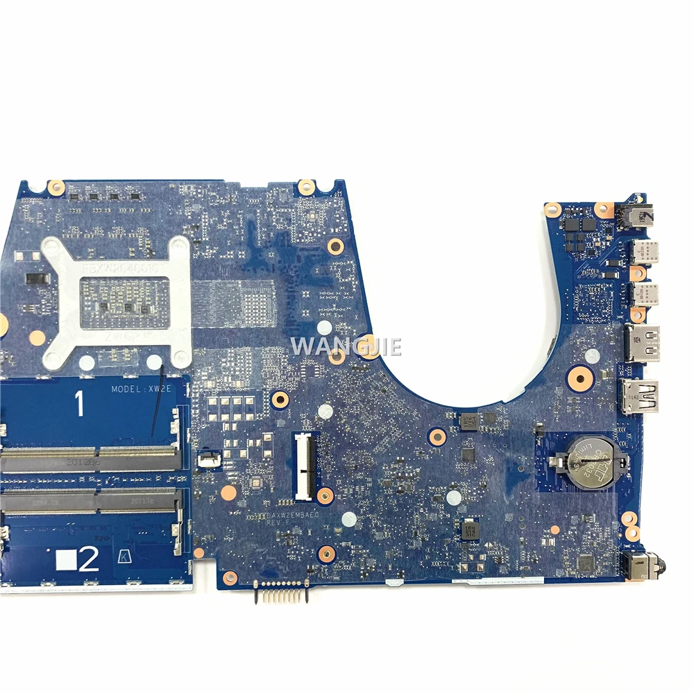 Placa base para ordenador portátil HP ZBOOK 15 G6, L99565-601, L99565-001, DAXW2EMBAE0, SPS-MB, UMA, i5-9400H, WIN 100%, totalmente probada