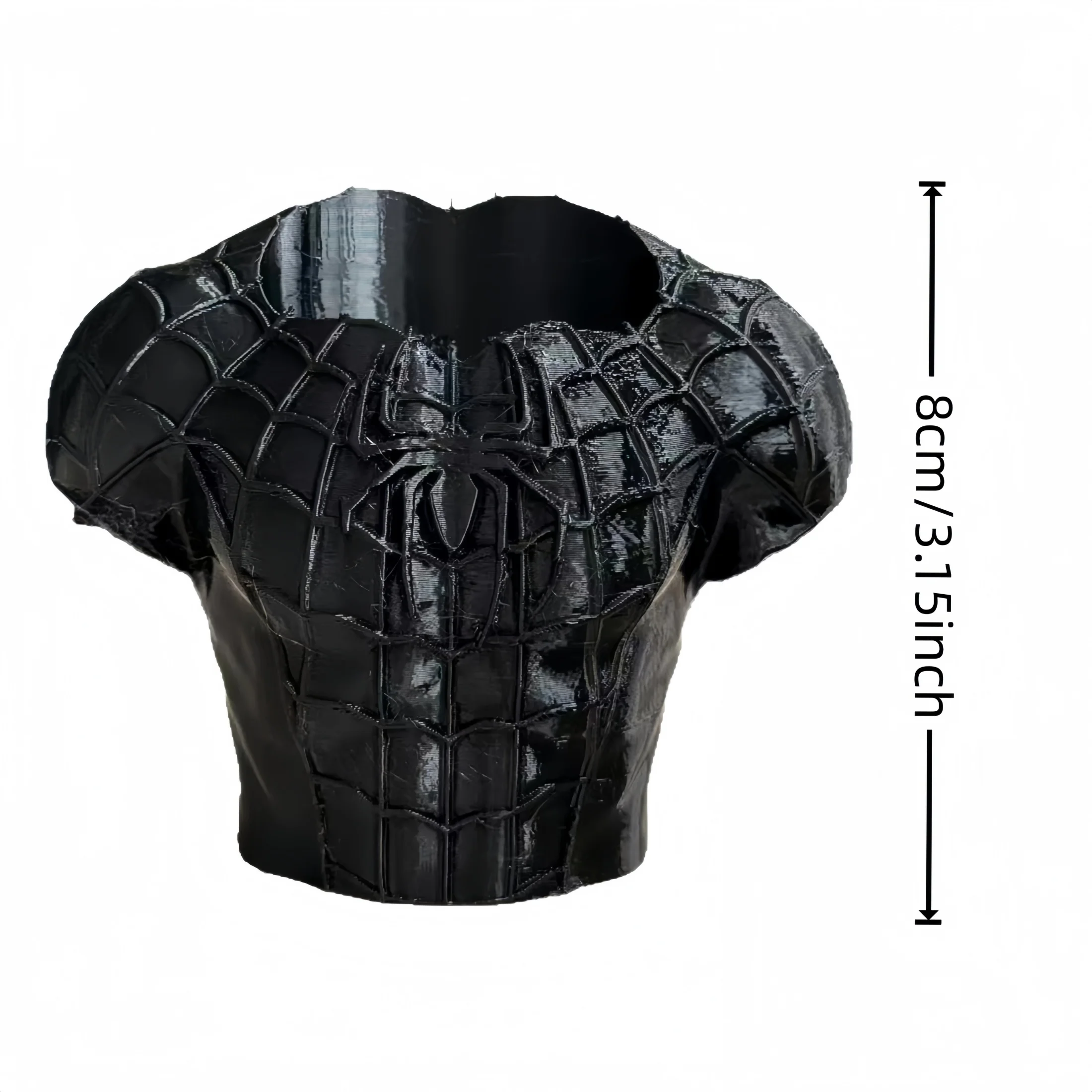 1 Dark-Style Decorative Pen Holder, Desktop Storage Pen Holder, Black Battle-Style Pen Holder, Unique Gift
