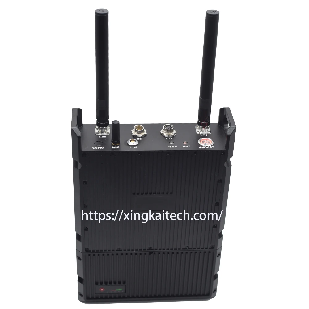 Cofdm SDR Fhss Hopping Frequency Backpack Mesh Network Radio Communication System Vtol Drone Wireless Video Transmission Module