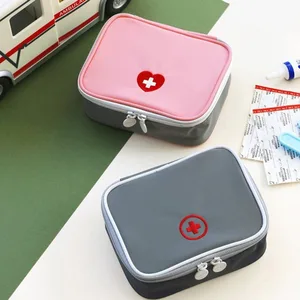 Mini First Aid Kit Portable Travel Bag Medicine Package Emergency Kits Small Organizer Medicine 9 Main Sales Bag First Aid - №8
