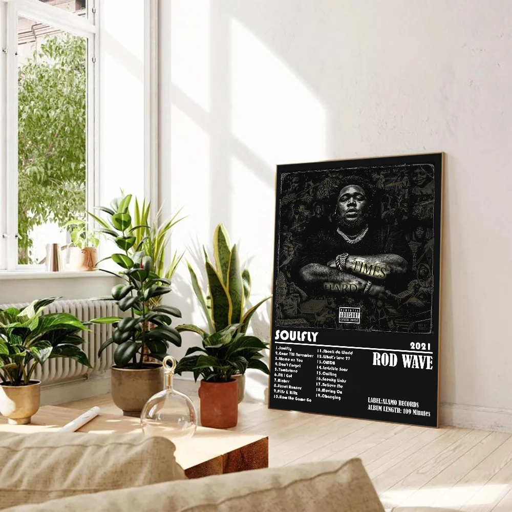 Affiches d'anime de chanteur de vague, art mural collant de qualité HD, affiches rétro pour la décoration de la maison et de la chambre, la plus récente