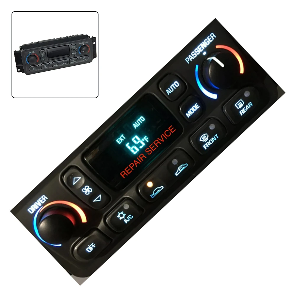 LED Climate Control Car Air Conditioning Control Automotive Repair Wear-Resistant Design As Shown In The Picture