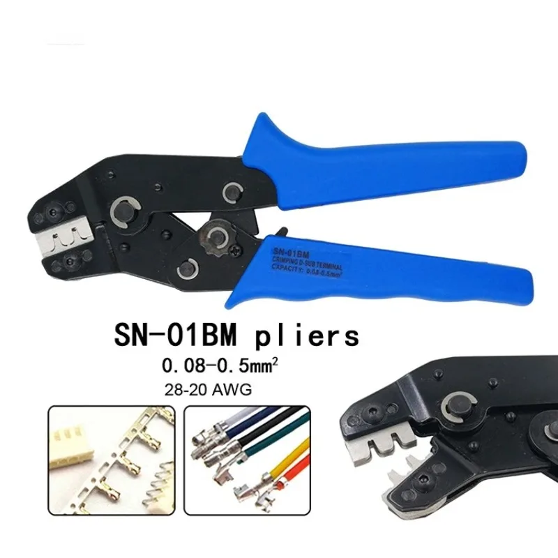 1pcs Wire Cutting Crimping Pliers for Spring Terminal Crimping Pliers Dupont HX2.54 Terminal Pliers