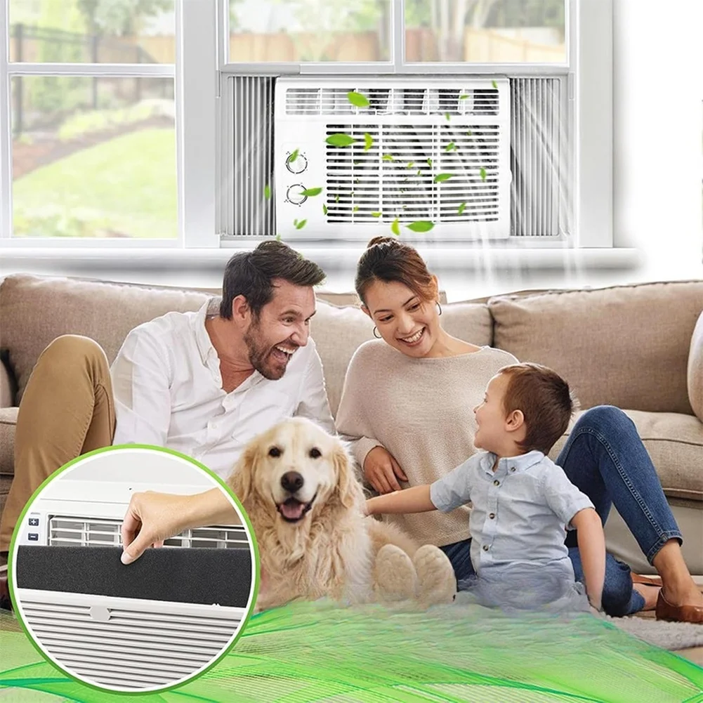 Cut to Size Black Activated Carbon Air for Window AC Purifier Fans Range Hoods and Vent Covers 400x700x6mm Cut