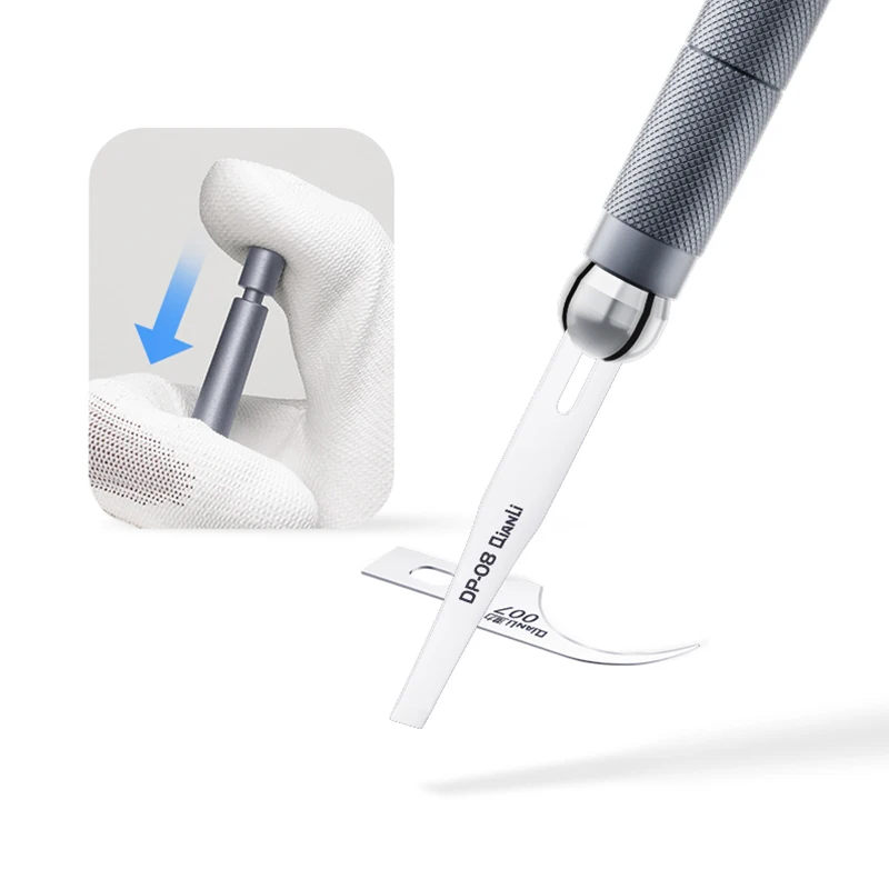 Imagem -03 - Qianli 013-quick Mount Faca Handle Auto-clamp Universal Cpu Desmontar Faca Manutenção Glue Remoção Lâmina Handle