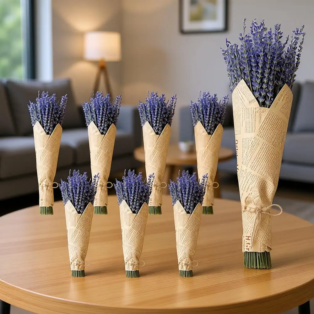 

Dried Lavender Bundle Bulk Organic Lavender Stems Decor Natural Dried Bunches DIY Arrangements Wedding Home Party Decorations