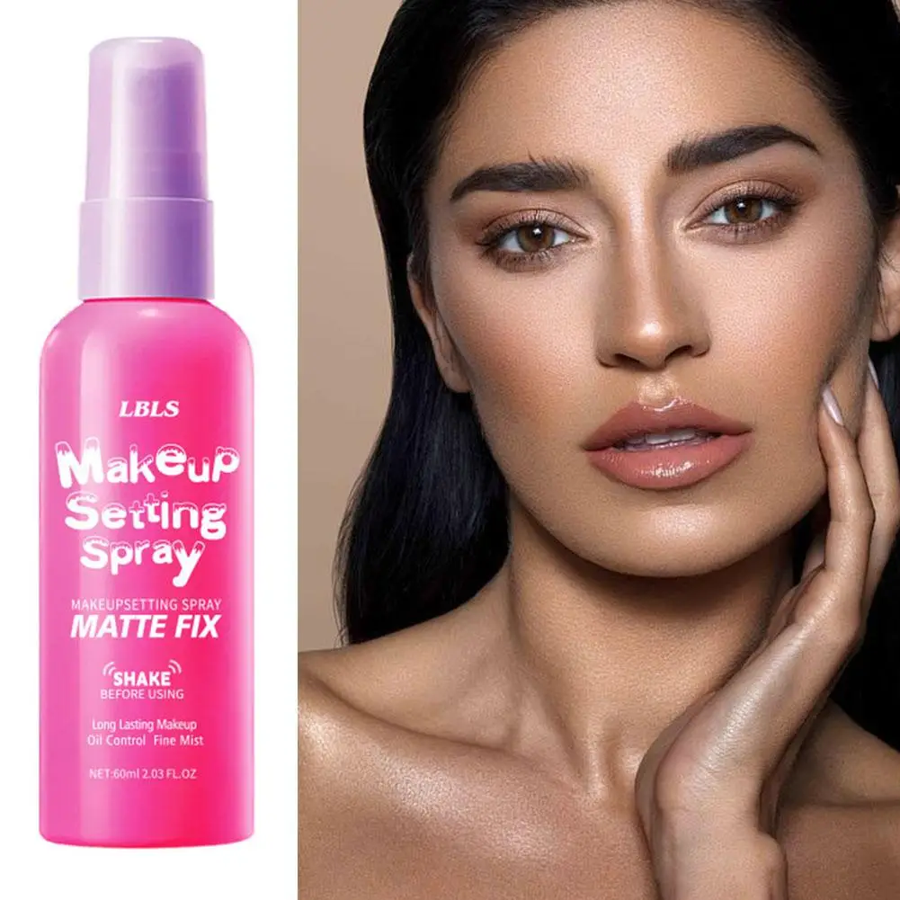 بخاخ إعداد المكياج، رذاذ طبيعي غير لامع للتحكم في الزيت، كريم أساس مرطب يدوم طويلاً، مثبت سريع، لوشن مكياج، بخاخ برايمر للوجه