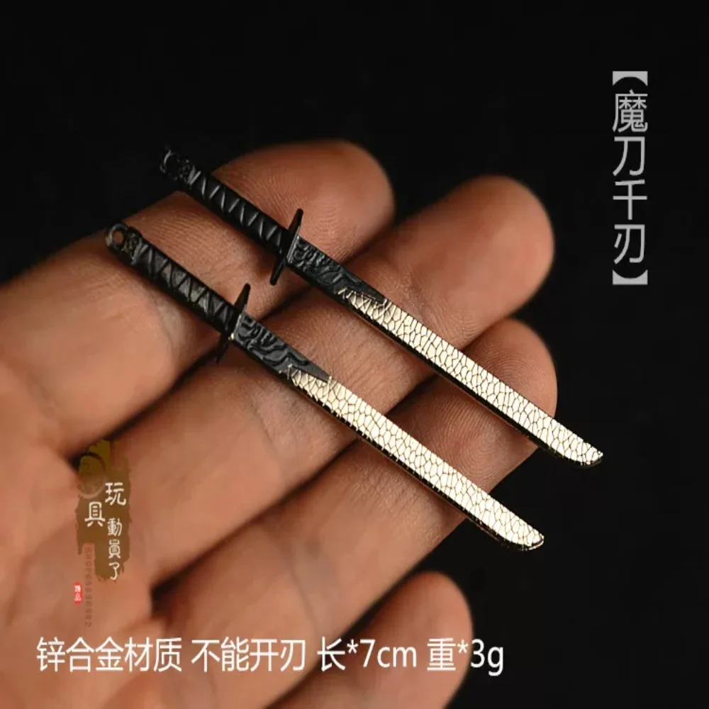 Snail 1/12 Soldier Scene Miniature Weapons 7CM Assassin Knife DIY Model Toy Fit 6