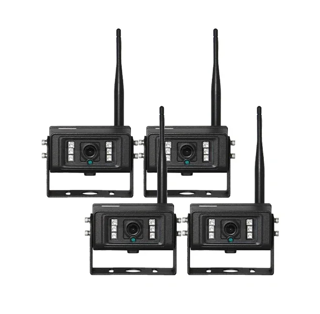 VEISE 7inch Digital HD DVR Wireless Truck Backup Camera Monitor System Quad View Screen for Truck Bus Farm ConstructionHOT SALES