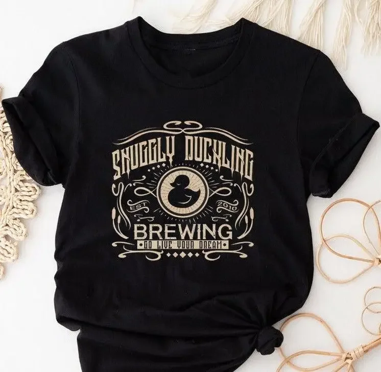 Vintage Snuggly Duckling Brewing Go Live Your Dream Tangled Inspired T Shirt