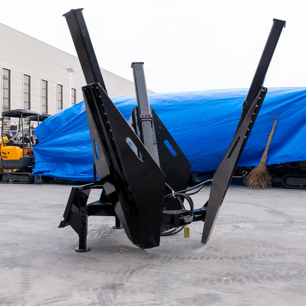 Hot Sale Hydraulic Tree Spade Tree Transplanter Tree Digger Match Skid Steer Loader Wheel Loader Excavator Tractor