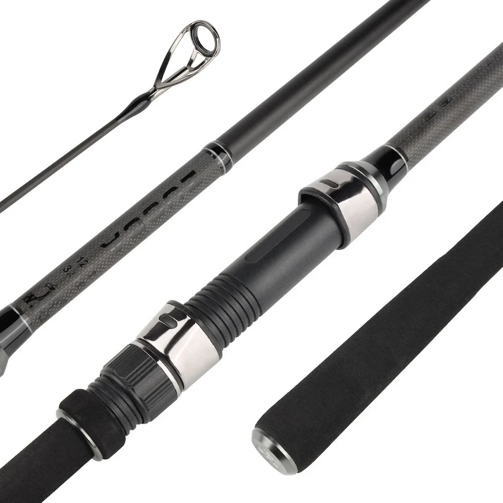 High Carbon 3 Sections 3.6m 3.9m 3.5LB Carp Fishing Rod