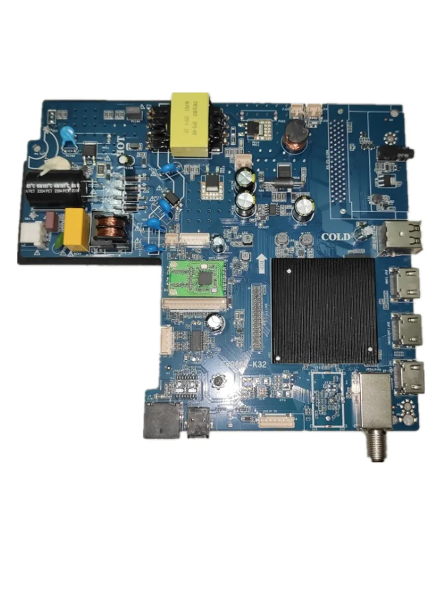 Frete grátis! Tensão atual constante 36 --- 43v atual 600ma da relação da placa-mãe da tevê da rede CV9602-K32 wifi