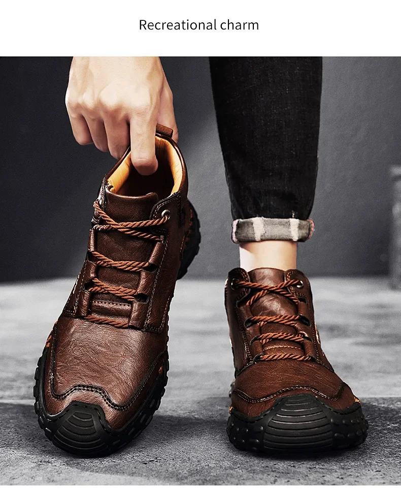 2026 New Genuine Leather Shoes Men Plus Size Luxury Brand Mens Loafers Moccasins Breathable Slip Driving Shoes Schoenen Mannen