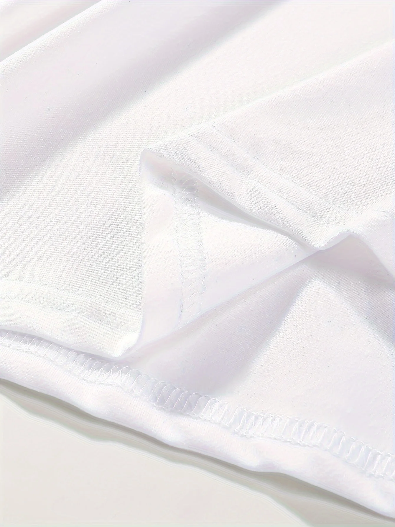 مطبوعة الكتف تي شيرت قصير الأكمام طاقم الرقبة عارضة أعلى الربيع / الصيف الملابس النسائية الاتجاه الموضة #4