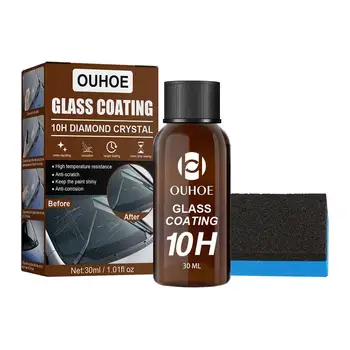 10H Auto Glas Beschichtung Keramik Beschichtung Flüssigkeit Anti-scratch Hydrophobe Auto Polnischen Kit Hohe Schutz Auto Schild Beschichtung