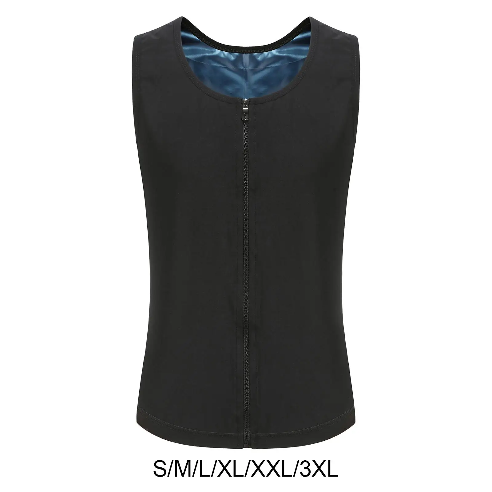 Men's Sweat Sauna Vest Shaper Slimming Tank Top Waist Trainer Vest