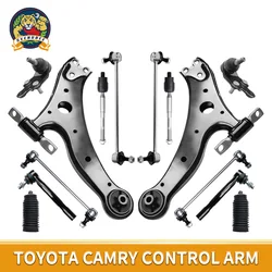 Svenubee 14pcs Front Lower Control Arm Stabilizer Sway Bar End Link Tie Rods Kits for Toyota Camry 2007 2008 2009 2010 2011