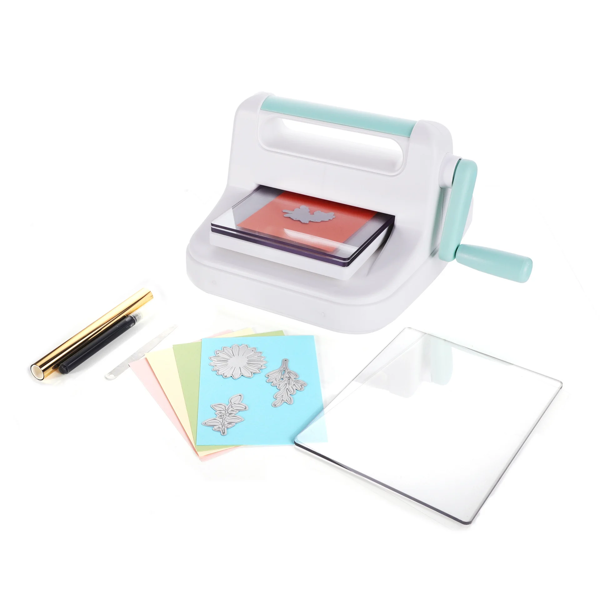 

Handheld Embossing Machine Hot Stamping Heating Three In One DIY Manual Greeting Card Making Moulding Paper Art Machine