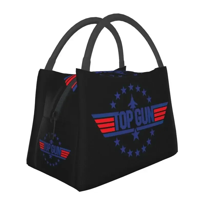 

Maverick Top Gun Insulated Lunch Bag for Women Resuable Tom Cruise Film Cooler Thermal Bento Box Office Picnic Travel